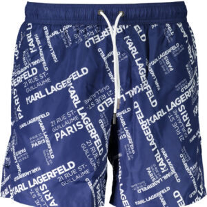 KARL LAGERFELD BEACHWEAR COSTUME PARTE SOTTO UOMO BLU