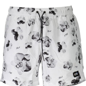 KARL LAGERFELD BEACHWEAR COSTUME PARTE SOTTO UOMO BIANCO