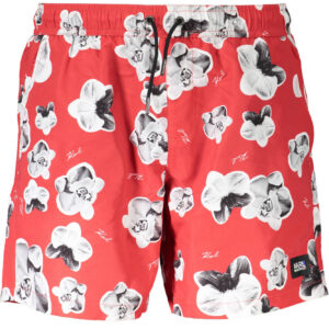 KARL LAGERFELD BEACHWEAR COSTUME PARTE SOTTO UOMO ROSSO