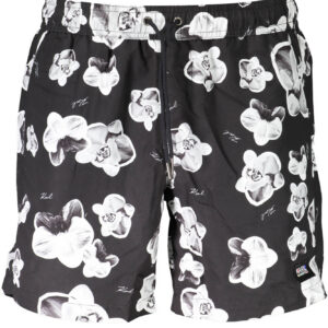 KARL LAGERFELD BEACHWEAR COSTUME PARTE SOTTO UOMO NERO