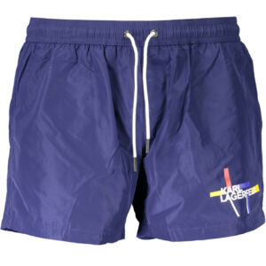 KARL LAGERFELD BEACHWEAR COSTUME PARTE SOTTO UOMO BLU