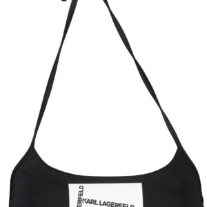 KARL LAGERFELD BEACHWEAR COSTUME PARTE SOPRA DONNA NERO