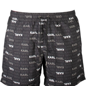 KARL LAGERFELD BEACHWEAR COSTUME PARTE SOTTO UOMO NERO