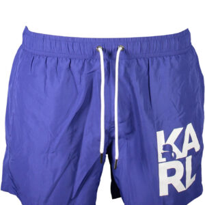 KARL LAGERFELD BEACHWEAR COSTUME PARTE SOTTO UOMO BLU