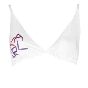 KARL LAGERFELD COSTUME PARTE SOPRA DONNA BIANCO