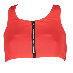 KARL LAGERFELD BEACHWEAR COSTUME PARTE SOPRA DONNA ROSSO