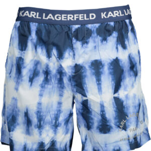KARL LAGERFELD BEACHWEAR COSTUME PARTE SOTTO UOMO AZZURRO
