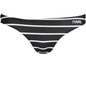 KARL LAGERFELD BEACHWEAR COSTUME PARTE SOTTO DONNA NERO
