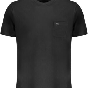 LEE T-SHIRT MANICHE CORTE UOMO NERO