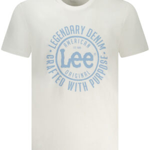 LEE T-SHIRT MANICHE CORTE UOMO BIANCO