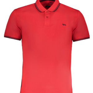 HARMONT & BLAINE POLO MANICHE CORTE UOMO ROSSO