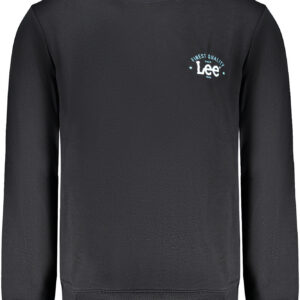 LEE FELPA SENZA ZIP UOMO NERO