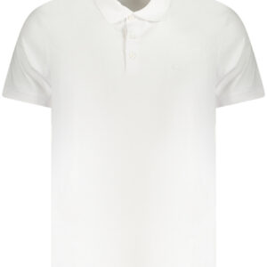 CALVIN KLEIN POLO MANICHE CORTE UOMO BIANCO