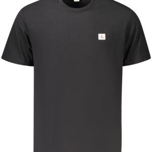 CALVIN KLEIN T-SHIRT MANICHE CORTE UOMO NERO