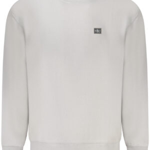 CALVIN KLEIN FELPA SENZA ZIP UOMO GRIGIO