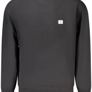 CALVIN KLEIN FELPA SENZA ZIP UOMO NERO