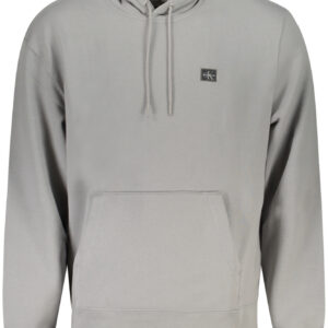 CALVIN KLEIN FELPA SENZA ZIP UOMO GRIGIO