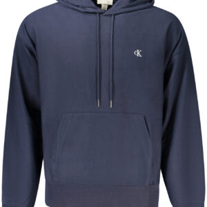 CALVIN KLEIN FELPA SENZA ZIP UOMO BLU
