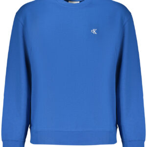 CALVIN KLEIN FELPA SENZA ZIP UOMO BLU