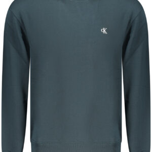 CALVIN KLEIN FELPA SENZA ZIP UOMO BLU