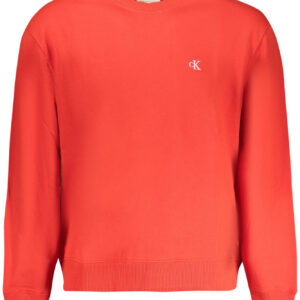 CALVIN KLEIN FELPA SENZA ZIP UOMO ROSSO