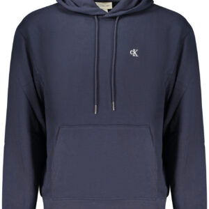 CALVIN KLEIN FELPA SENZA ZIP UOMO BLU