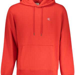 CALVIN KLEIN FELPA SENZA ZIP UOMO ROSSO