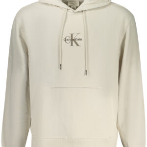 CALVIN KLEIN FELPA SENZA ZIP UOMO BEIGE