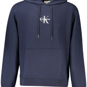 CALVIN KLEIN FELPA SENZA ZIP UOMO BLU