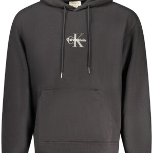 CALVIN KLEIN FELPA SENZA ZIP UOMO NERO