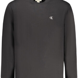 CALVIN KLEIN T-SHIRT MANICHE LUNGHE UOMO NERO