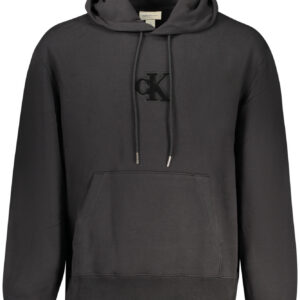 CALVIN KLEIN FELPA SENZA ZIP UOMO NERO