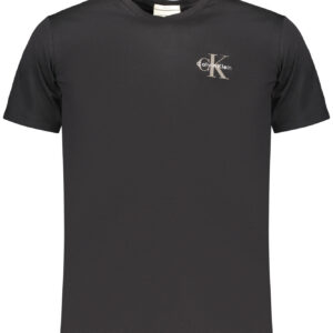 CALVIN KLEIN T-SHIRT MANICHE CORTE UOMO NERO