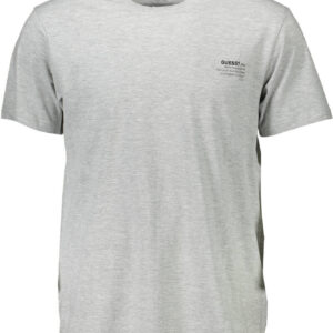 GUESS JEANS T-SHIRT MANICHE CORTE UOMO GRIGIO