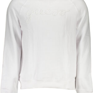GUESS JEANS FELPA SENZA ZIP UOMO BIANCO