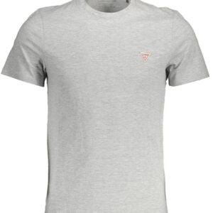GUESS JEANS T-SHIRT MANICHE CORTE UOMO GRIGIO