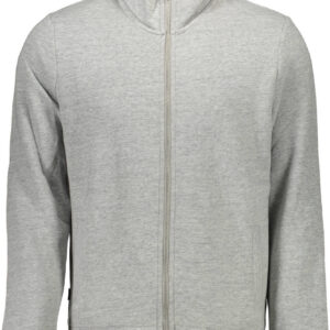 SUPERDRY FELPA CON ZIP UOMO GRIGIO