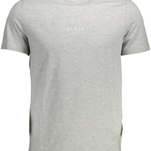 GUESS JEANS T-SHIRT MANICHE CORTE UOMO GRIGIO