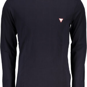 GUESS JEANS T-SHIRT MANICHE LUNGHE UOMO BLU