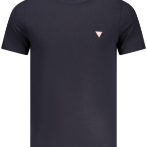 GUESS JEANS T-SHIRT MANICHE CORTE UOMO BLU