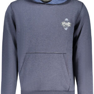 GUESS JEANS FELPA SENZA ZIP UOMO BLU