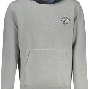 GUESS JEANS FELPA SENZA ZIP UOMO GRIGIO