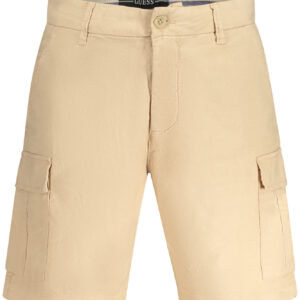 GUESS JEANS PANTALONE BERMUDA UOMO BEIGE