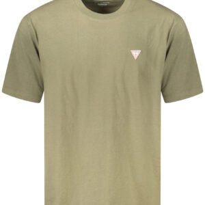 GUESS JEANS T-SHIRT MANICHE CORTE UOMO VERDE