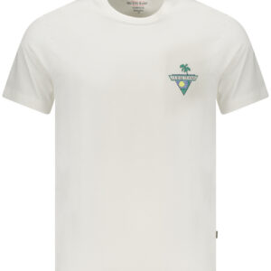 GUESS JEANS T-SHIRT MANICHE CORTE UOMO BIANCO
