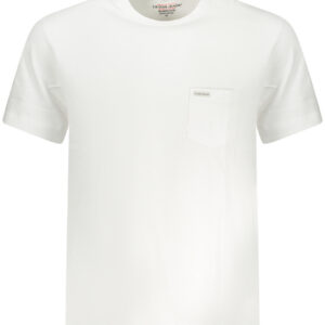 GUESS JEANS T-SHIRT MANICHE CORTE UOMO BIANCO