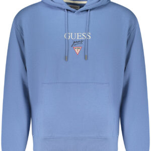 GUESS JEANS FELPA SENZA ZIP UOMO AZZURRO