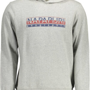 NAPAPIJRI FELPA SENZA ZIP UOMO GRIGIO