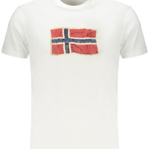 NAPAPIJRI T-SHIRT MANICHE CORTE UOMO BIANCO
