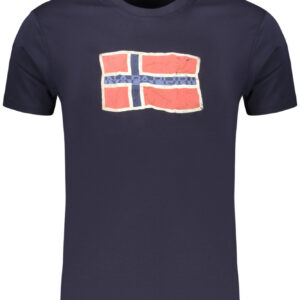 NAPAPIJRI T-SHIRT MANICHE CORTE UOMO BLU